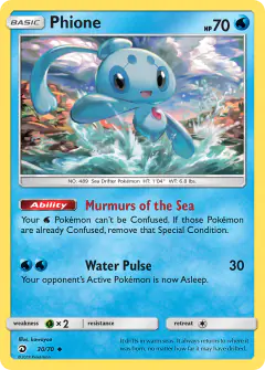 Phione Uncommon card from Dragon Majesty