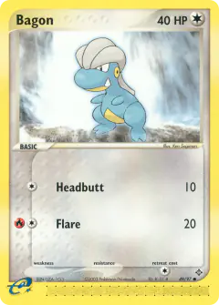 Bagon Common card from Dragon