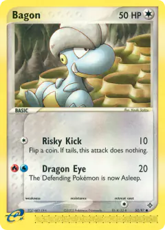 Bagon Common card from Dragon