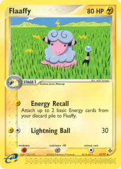 Flaaffy Uncommon card from Dragon