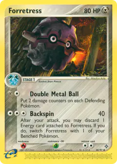 Forretress Uncommon card from Dragon