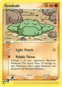 Geodude Common card from Dragon