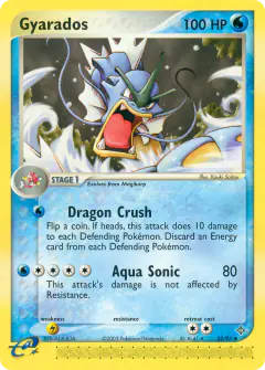 Gyarados Uncommon card from Dragon