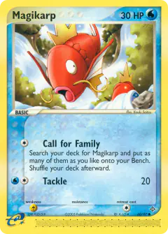 Magikarp Common card from Dragon