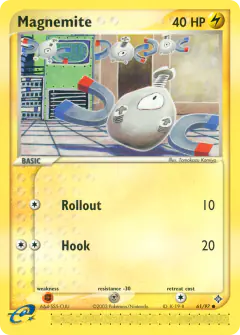 Magnemite Common card from Dragon