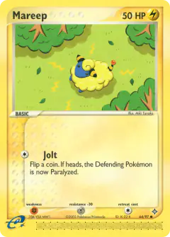 Mareep Common card from Dragon