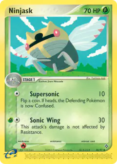 Ninjask Uncommon card from Dragon