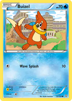 Buizel Common card from Dragons Exalted