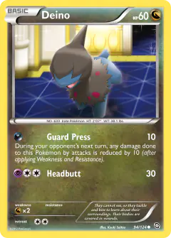 Deino Common card from Dragons Exalted