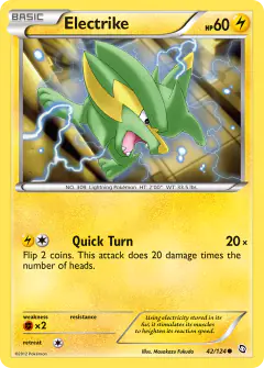 Electrike Common card from Dragons Exalted