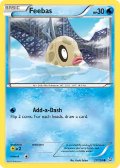 Feebas Common card from Dragons Exalted