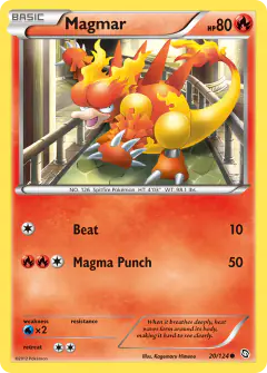 Magmar Common card from Dragons Exalted