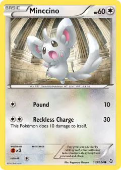 Minccino Common card from Dragons Exalted