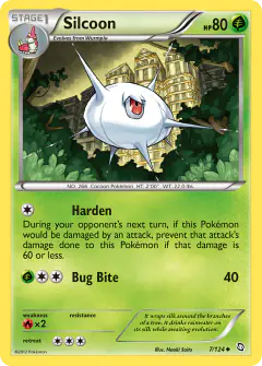 Silcoon Uncommon card from Dragons Exalted