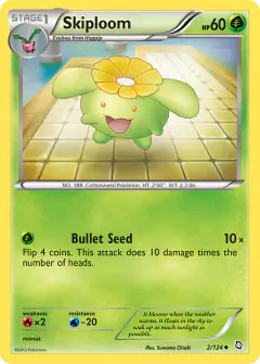Skiploom Uncommon card from Dragons Exalted
