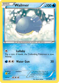 Wailmer Uncommon card from Dragons Exalted