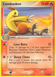 Combusken Uncommon card from Emerald