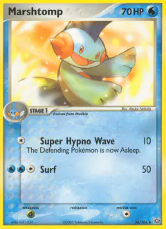 Marshtomp Uncommon card from Emerald