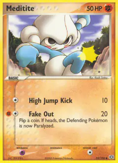 Meditite Common card from Emerald