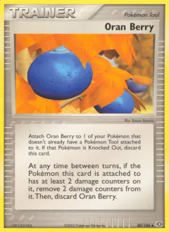 Oran Berry Uncommon card from Emerald