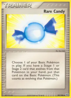 Rare Candy Uncommon card from Emerald