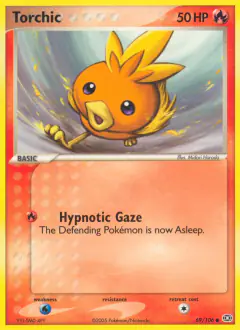 Torchic Common card from Emerald