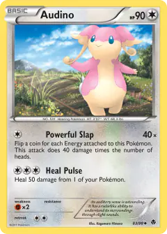 Audino Uncommon card from Emerging Powers