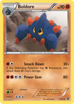 Boldore Uncommon card from Emerging Powers