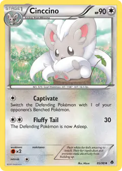 Cinccino Uncommon card from Emerging Powers
