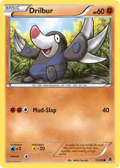 Drilbur Common card from Emerging Powers