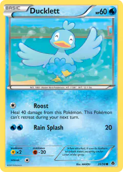Ducklett Common card from Emerging Powers