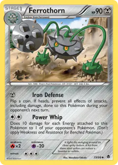 Ferrothorn Uncommon card from Emerging Powers