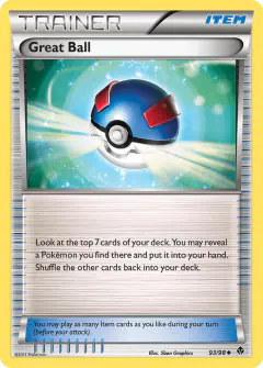 Great Ball Uncommon card from Emerging Powers