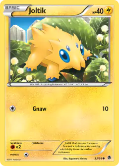 Joltik Common card from Emerging Powers