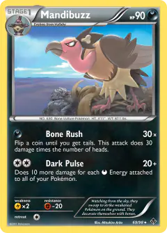 Mandibuzz Rare card from Emerging Powers