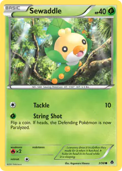 Sewaddle Common card from Emerging Powers