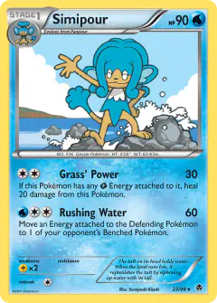 Simipour Rare card from Emerging Powers