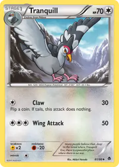 Tranquill Uncommon card from Emerging Powers