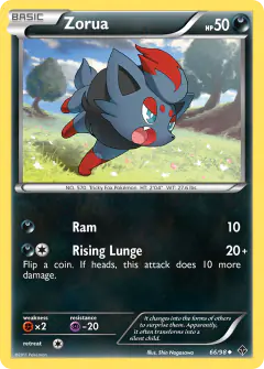 Zorua Uncommon card from Emerging Powers