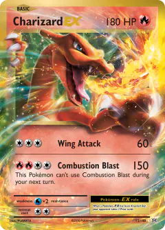 Charizard-EX Rare Holo EX card from Evolutions