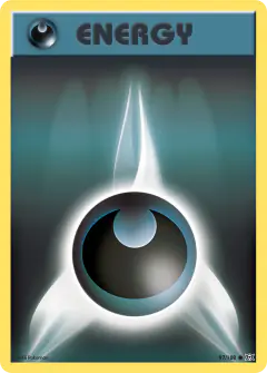Darkness Energy Common card from Evolutions