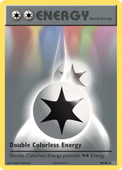 Double Colorless Energy Uncommon card from Evolutions