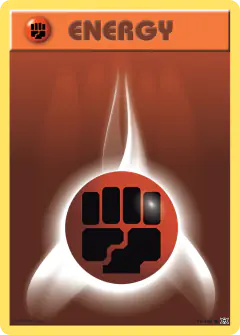 Fighting Energy Common card from Evolutions