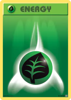 Grass Energy Common card from Evolutions