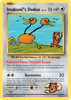 Imakuni?'s Doduo Rare Secret card from Evolutions