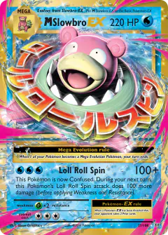 M Slowbro-EX Rare Holo EX card from Evolutions