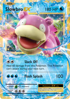 Slowbro-EX Rare Holo EX card from Evolutions