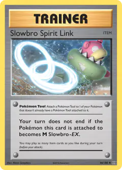 Slowbro Spirit Link Uncommon card from Evolutions