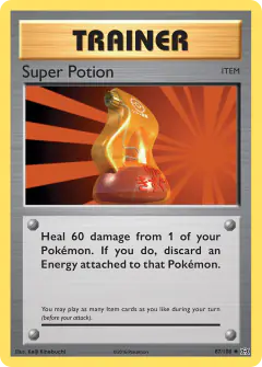 Super Potion Uncommon card from Evolutions