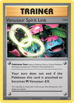 Venusaur Spirit Link Uncommon card from Evolutions